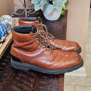 Frye Men's Terra Leather Boots, Brown / Black, Sz 12